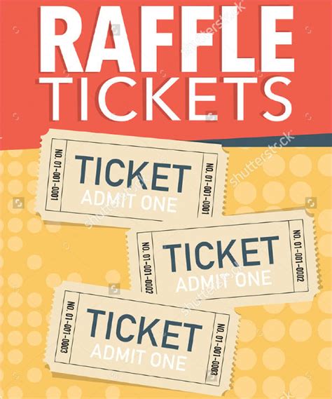 raffle ticket photoshop template|Raffle Ticket Templates .